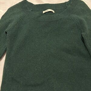 Old Navy Deep Green Mini Sweater Dress